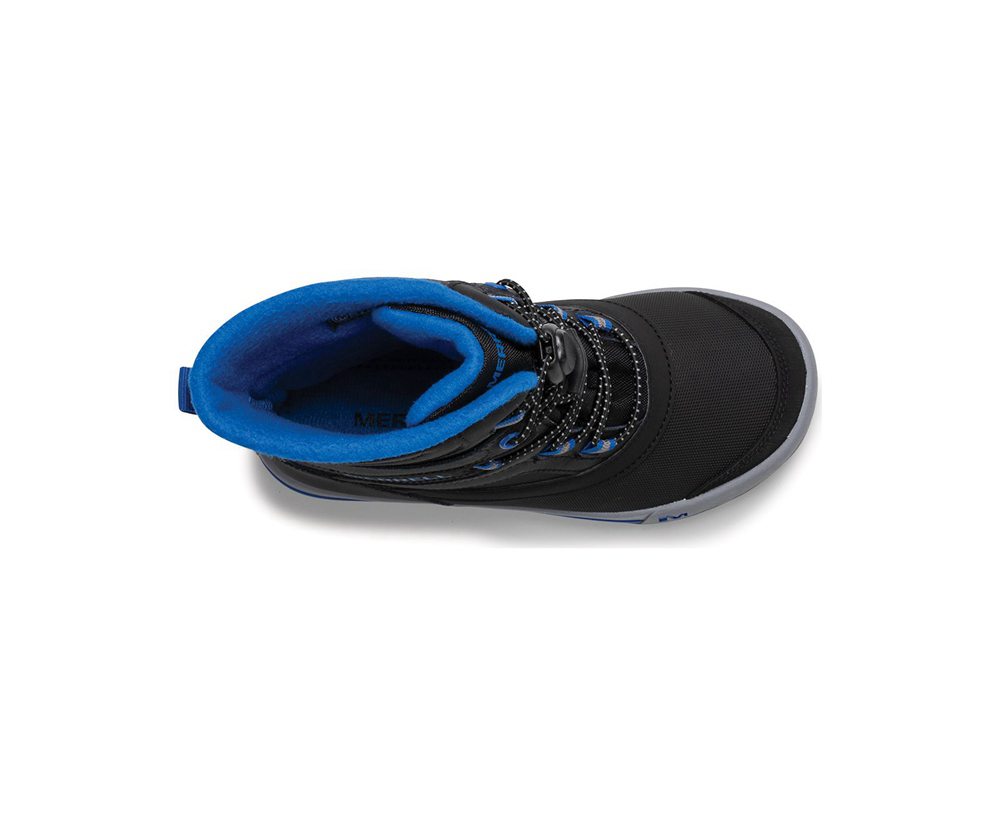 Merrell Boots Black - Snow Bank 2.0 - Kids 49IQFSBVO